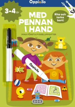 Med pennan i hand -pysselbok 3-4 år