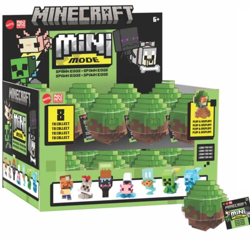 Minecraft Mini Mode Spawn Egg Asst.