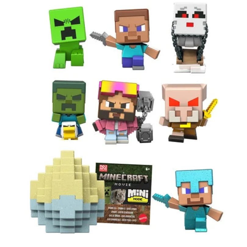 Minecraft Mini Mode Spawn Egg Asst.