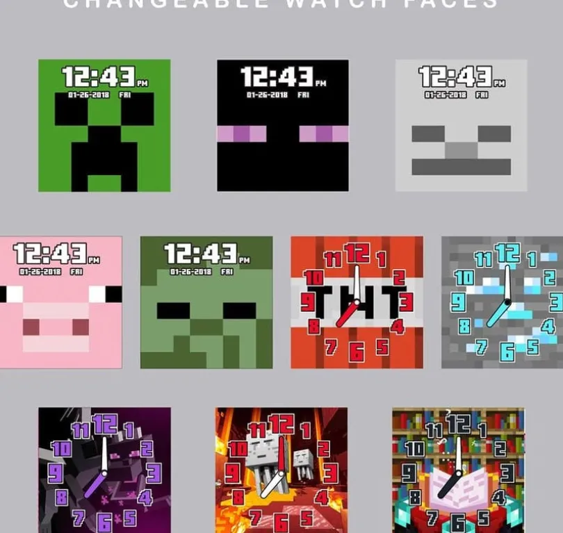 Minecraft, Smartklokke