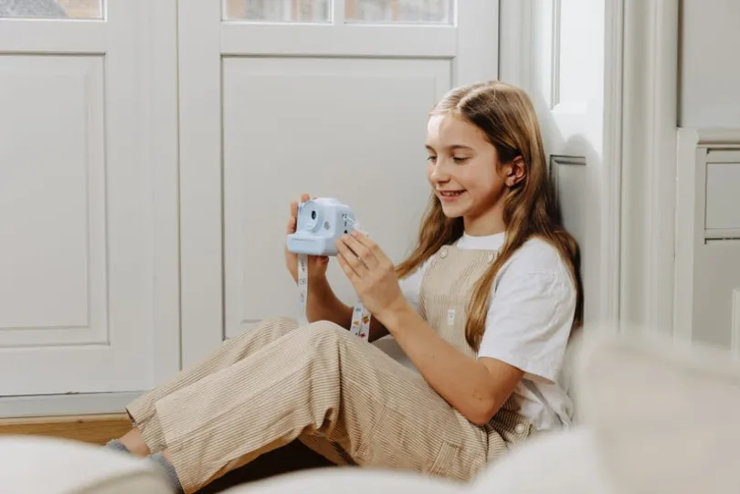 MiniLens Instant Print Camera Blue