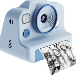 MiniLens Instant Print Camera Blue