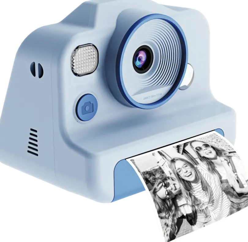 MiniLens Instant Print Camera Blue