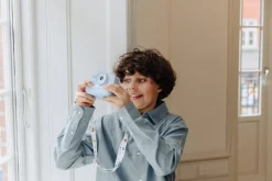 MiniLens Instant Print Camera Blue