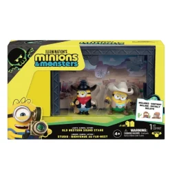 Minions & Monster - 5 cm Stage Set, 2 PK, Asst