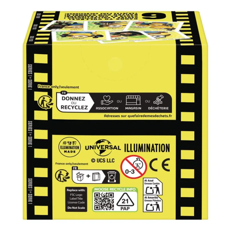 Minions & Monster - 2 Mini Fig Asst