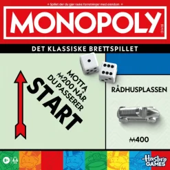 Monopoly Classic Refresh 90 År Brettspill