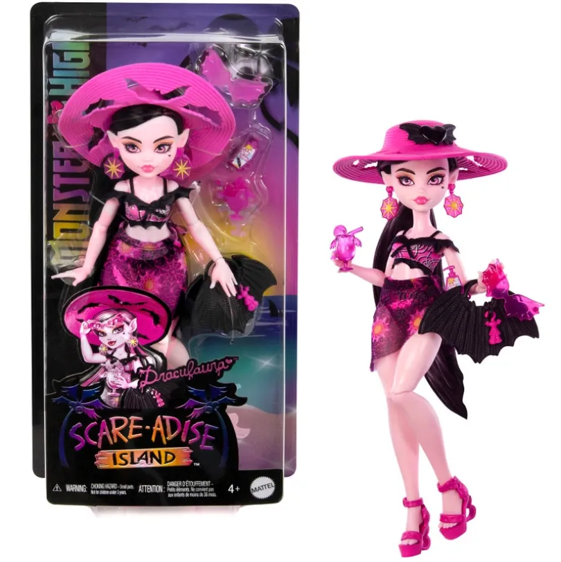 Monster High, Scare-Adise Island Draculaura-dukke