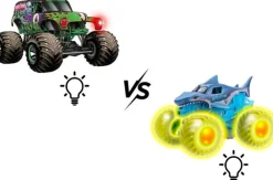 Monster Jam 1:43 Glowing Light 2 Pack