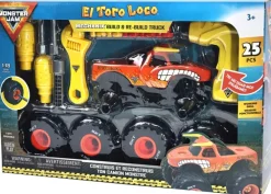 Monster Jam Mechanix El Toro Loco 1:18 byggsats