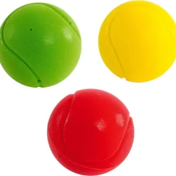 Myke tennisballer i skumplast, 3-pack