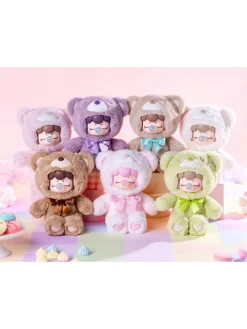 Nanci Plush Serie 1 - Fargerike Sjokolade Søte Bjørner