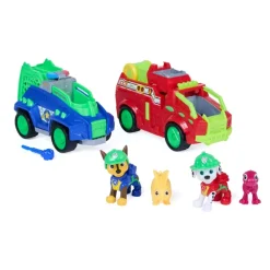 Paw Patrol Movie 3 dinosaur lekebiler 2-pack