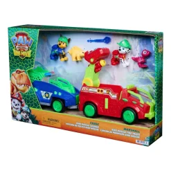 Paw Patrol Movie 3 dinosaur lekebiler 2-pack