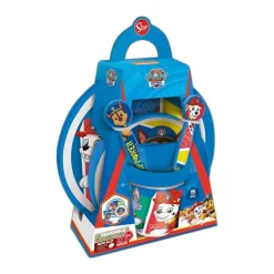 Paw Patrol 5-pk. Skli-sikker: Tallerken/bolle/kopp/bestikk