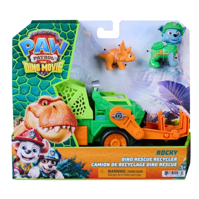 PAW Patrol Rocky Dinosaur-kjøretøy