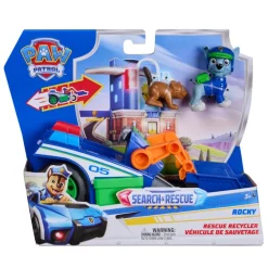 Paw Patrol Rockys Rescue Recycler med figur og ekorn