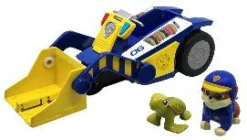 PAW Patrol Rubble Rescue Bulldozer med figur og skilpadde