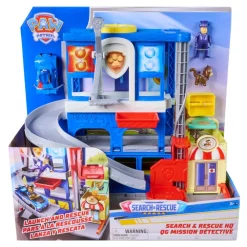 PAW Patrol Search & Rescue Pup Squad HQ lekesett med Chase