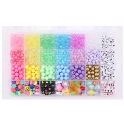 Perlekit blomster
