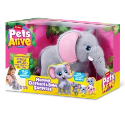 Pets Alive - Mommy & Baby Surprise Mommy Elephant