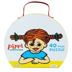 Pippi Suitcase with puzzle 40 pcs