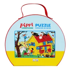 Pippi Suitcase with puzzle 40 pcs