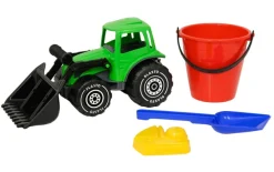 Plasto - Sandsett med traktor