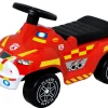 Plasto - Sitte Sparkebil Fire Truck med stille hjul 60 cm