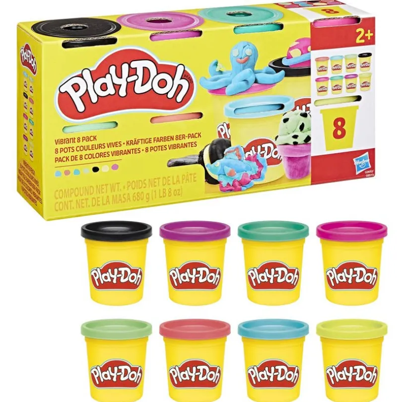Play-Doh Compound 8-pack Vibrant