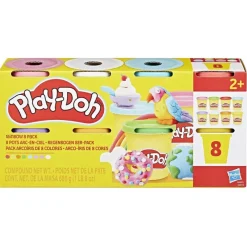 Play-Doh Lera 8 farger Regnbue