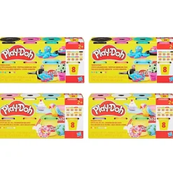Play-Doh 8-pack leire i ulike farger