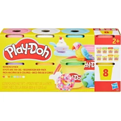 Play-Doh 8-pack leire i ulike farger