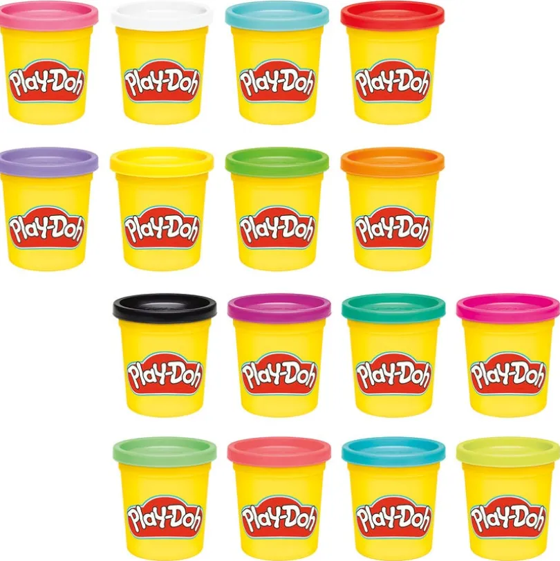 Play-Doh 8-pack leire i ulike farger