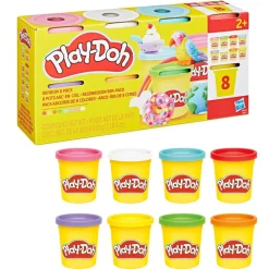 Play-Doh 8-pack leire i ulike farger