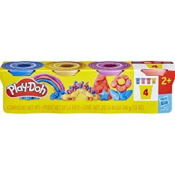 Play-Doh Specialty Compound 4 Pack Metallic