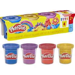 Play-Doh Specialty Compound 4 Pack Metallic