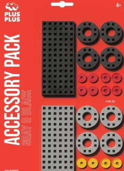 Plus-Plus - Accessory Pack / Gray & Black