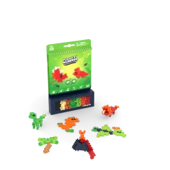 Plus-Plus – Activity Pad Dinosaurs, 125 brikker