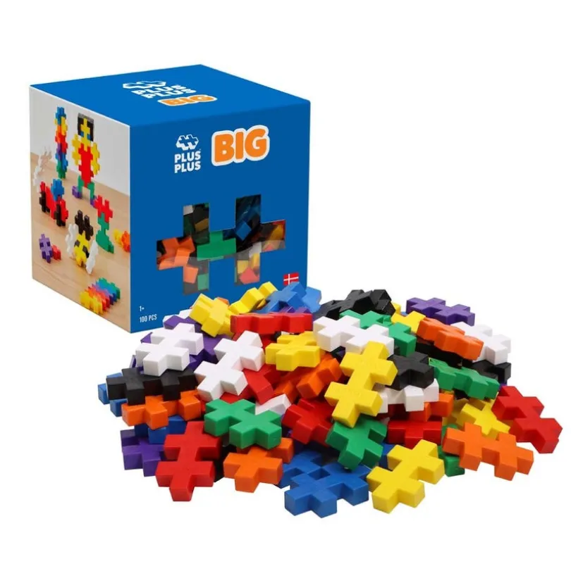 Plus-Plus, BIG Basic Mix, 100 deler