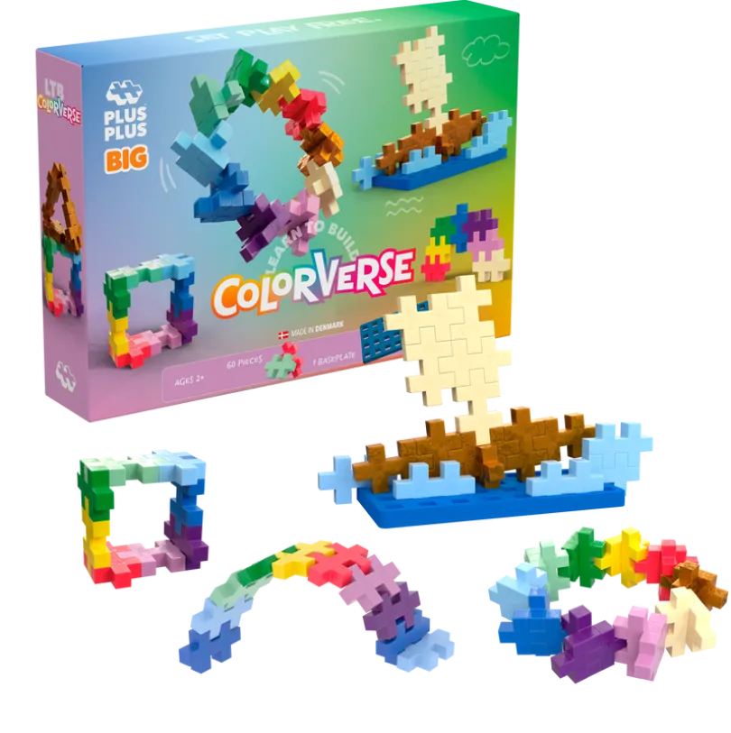 Plus-Plus BIG Lær å bygge, Colorverse