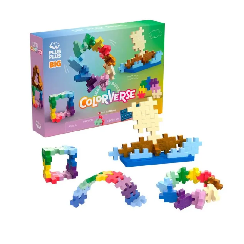Plus-Plus BIG Lær å bygge, Colorverse