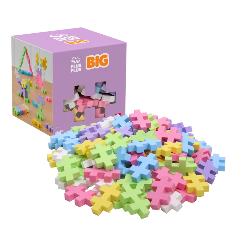 Plus-Plus BIG Pastellmiks / 100 stk