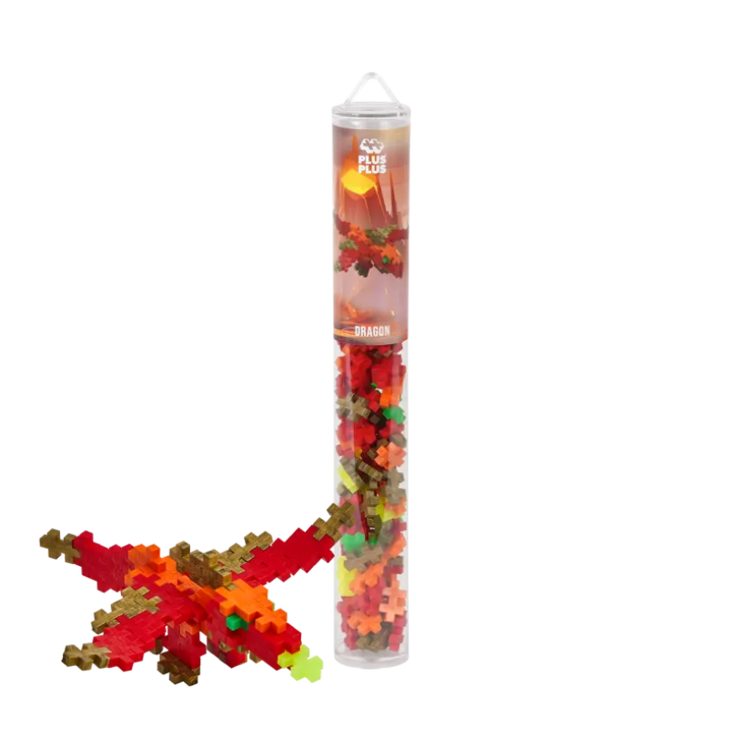Plus-Plus - Dragon / 100 pcs. Tube