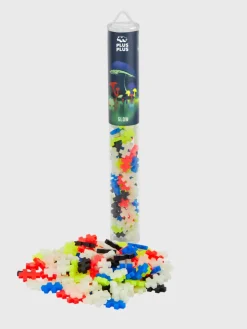 Plus-Plus, Glowmix Tube / 100 stk.