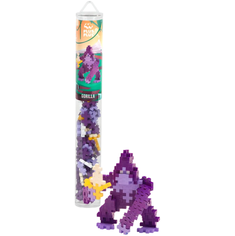Plus-Plus - Gorilla / 100 pcs Tube