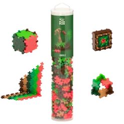 Plus-Plus Jungle mix / 240 stk Tube
