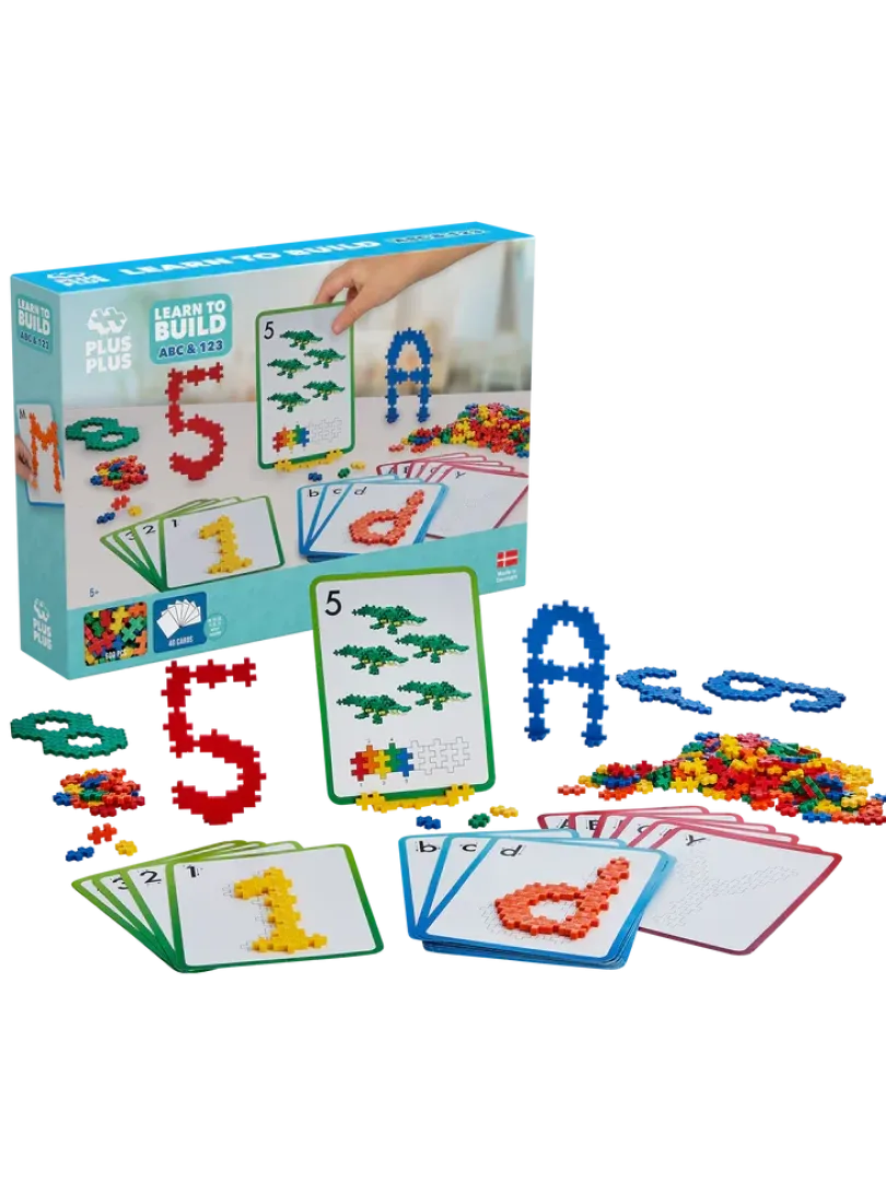 Plus-Plus - Learn to Build Number and Letters
