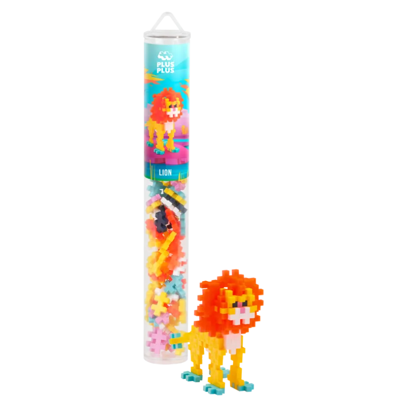 Plus-Plus - Lion / 100 pcs Tube