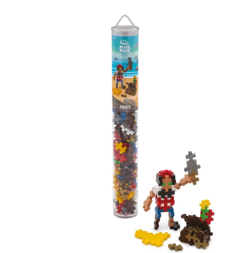 Plus-Plus - Pirate / 100 pcs. Tube